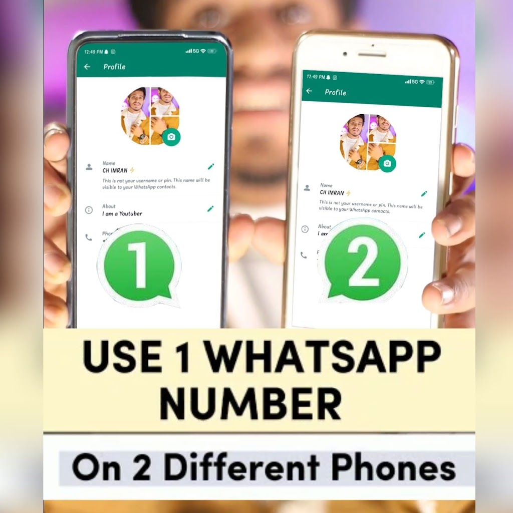 how to install whatsapp on 2 devices with same number