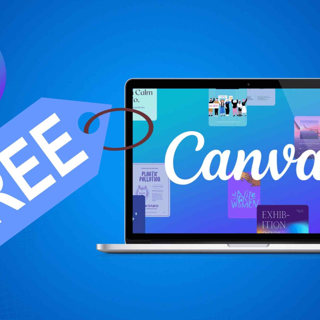 how to use canva pro for free